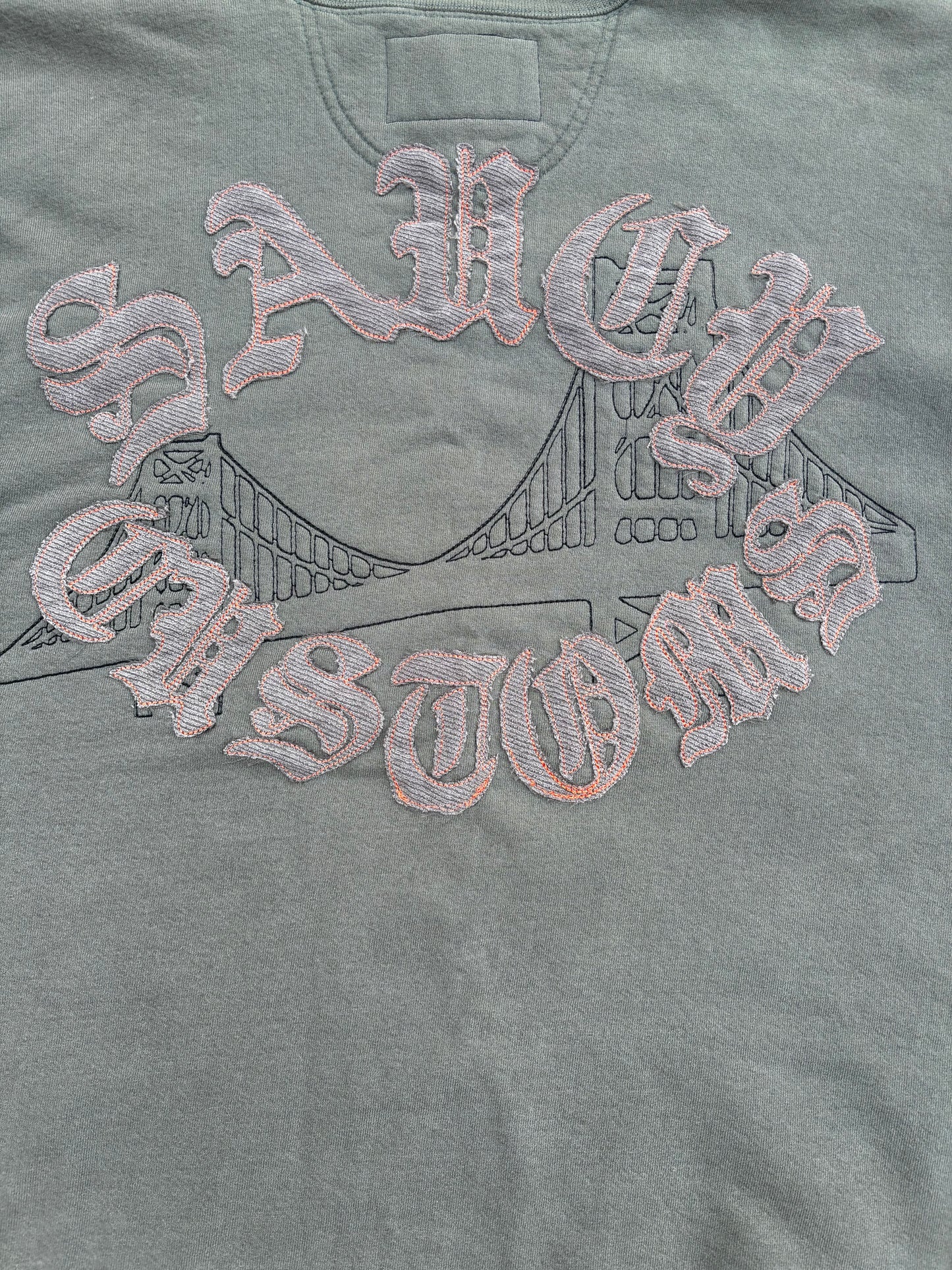 "SF" Saucy Customs Crew Neck Tee