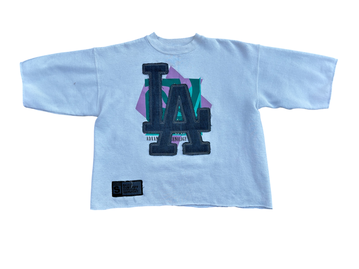 "LA" Saucy Customs Crew Neck Tee