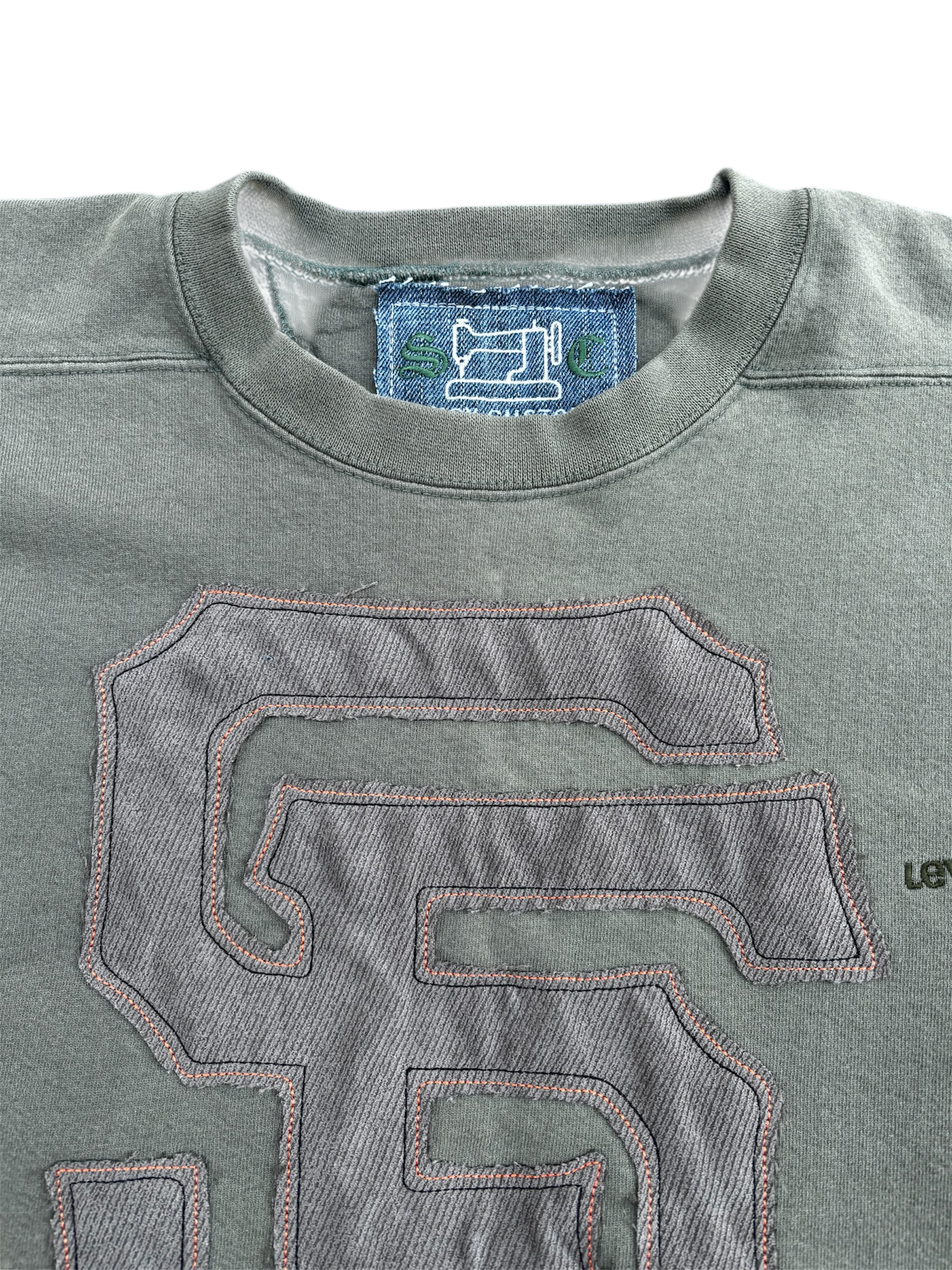 "SF" Saucy Customs Crew Neck Tee