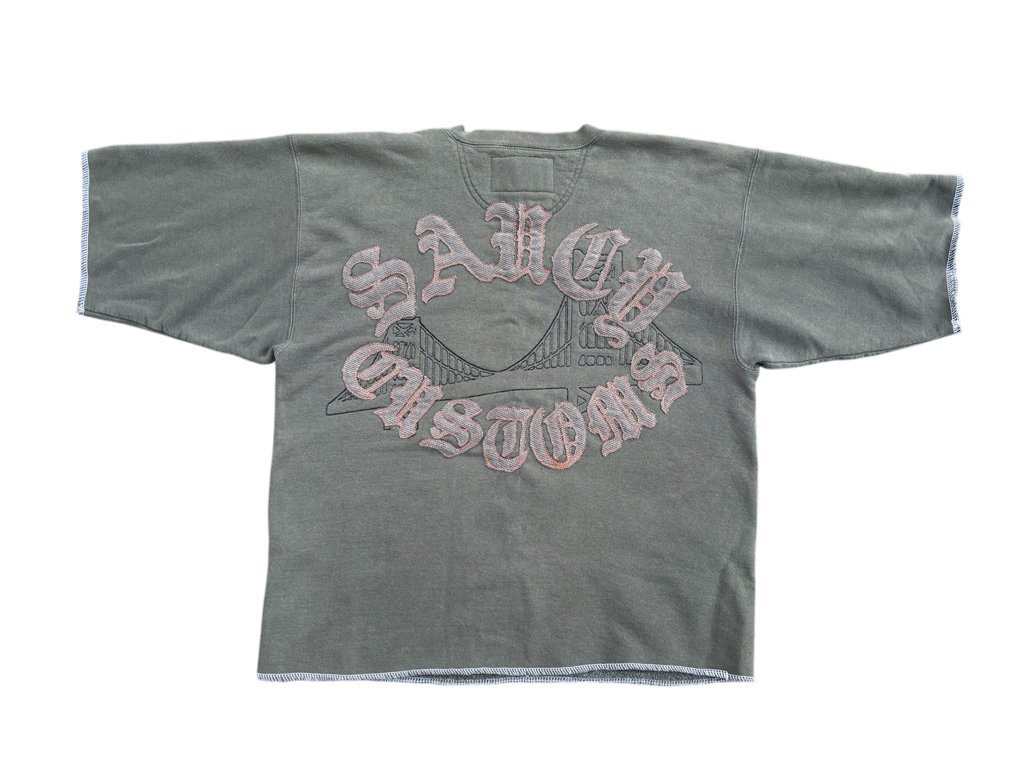 "SF" Saucy Customs Crew Neck Tee